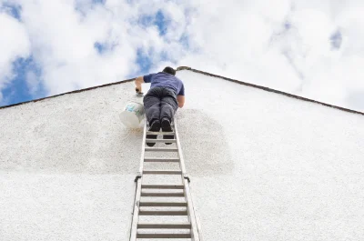 Peinture extérieure à Aillas — façades et ravalement